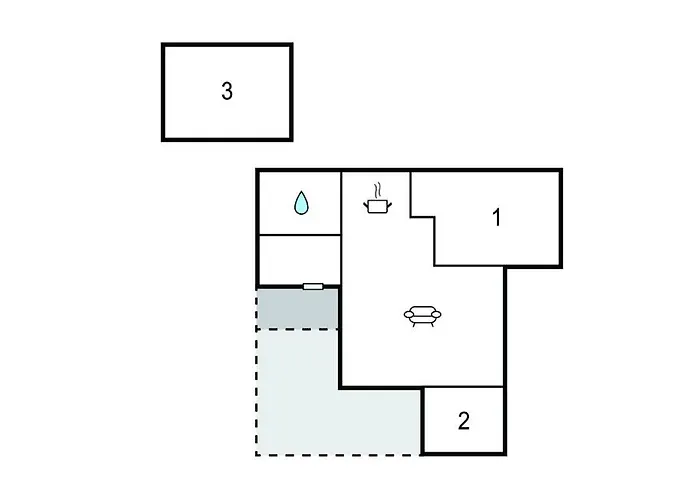 3 Bedroom Beautiful In フ ァボルグ